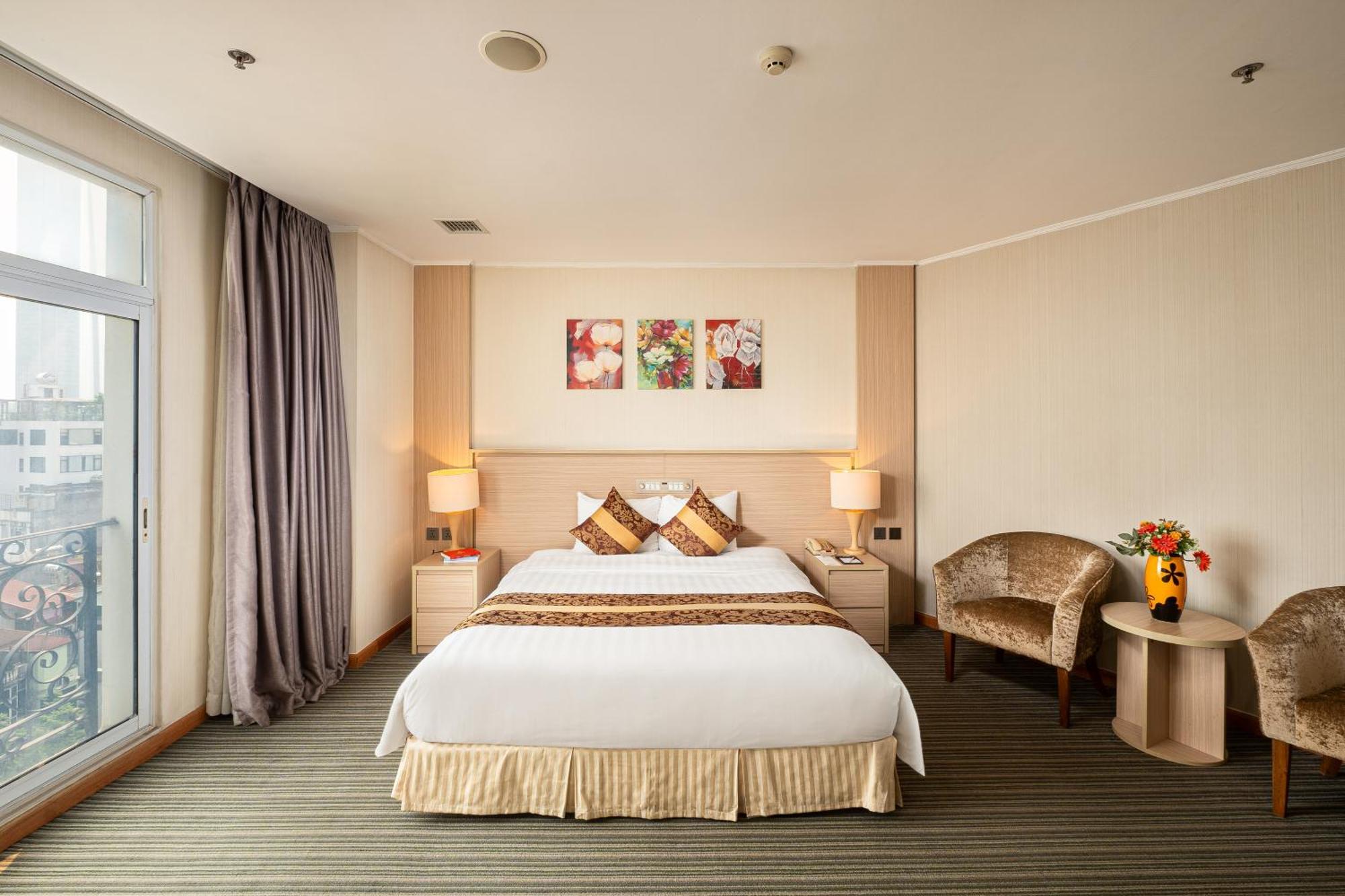 Candle Hotel Hanoi Bagian luar foto